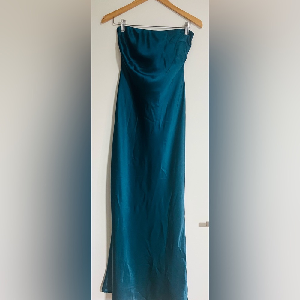Elegant Teal Women's Dress